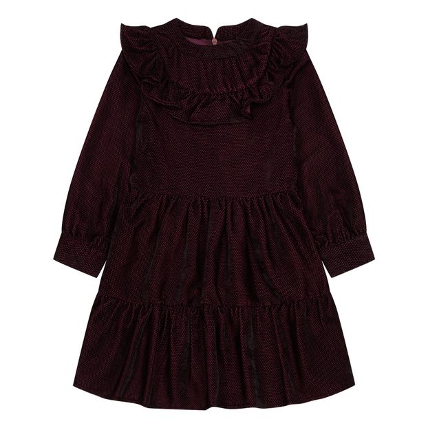 simple ruffle dress