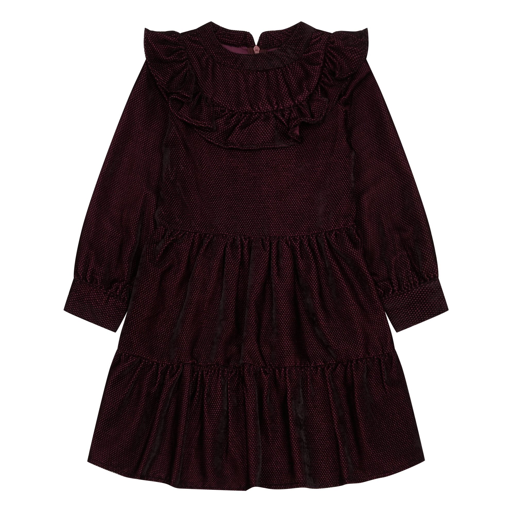 simple ruffle dress