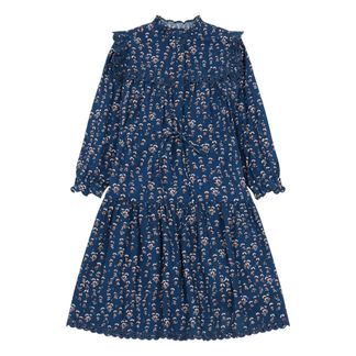 Simple Kids Vestido Volantes Lazo Zhang-product