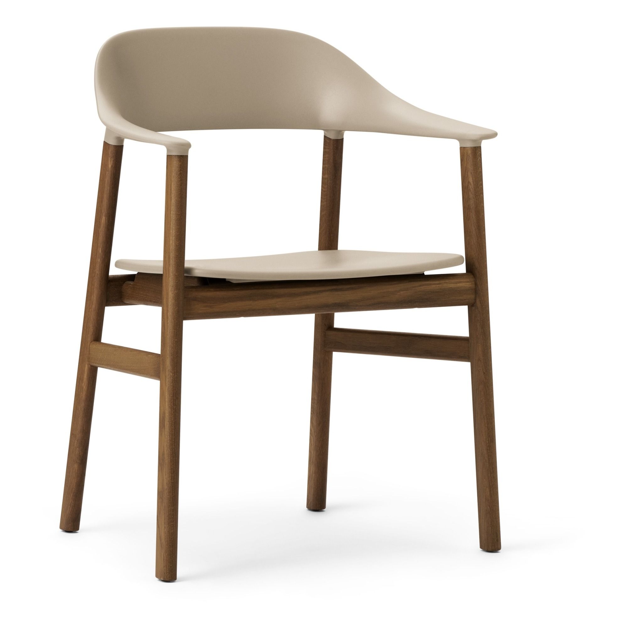 Normann Copenhagen - Fauteuil Herit en chêne fumé - Sable