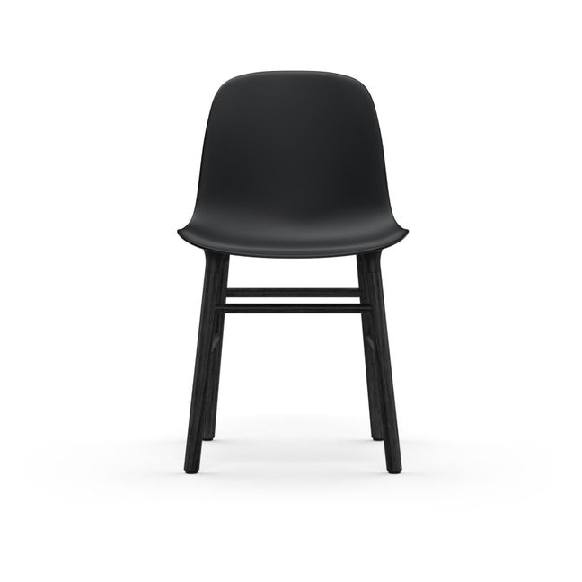 Chaise Form en bois | Noir
