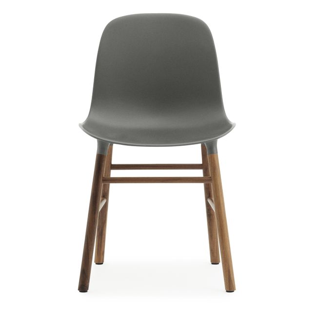 Form Walnut Chair | Grey