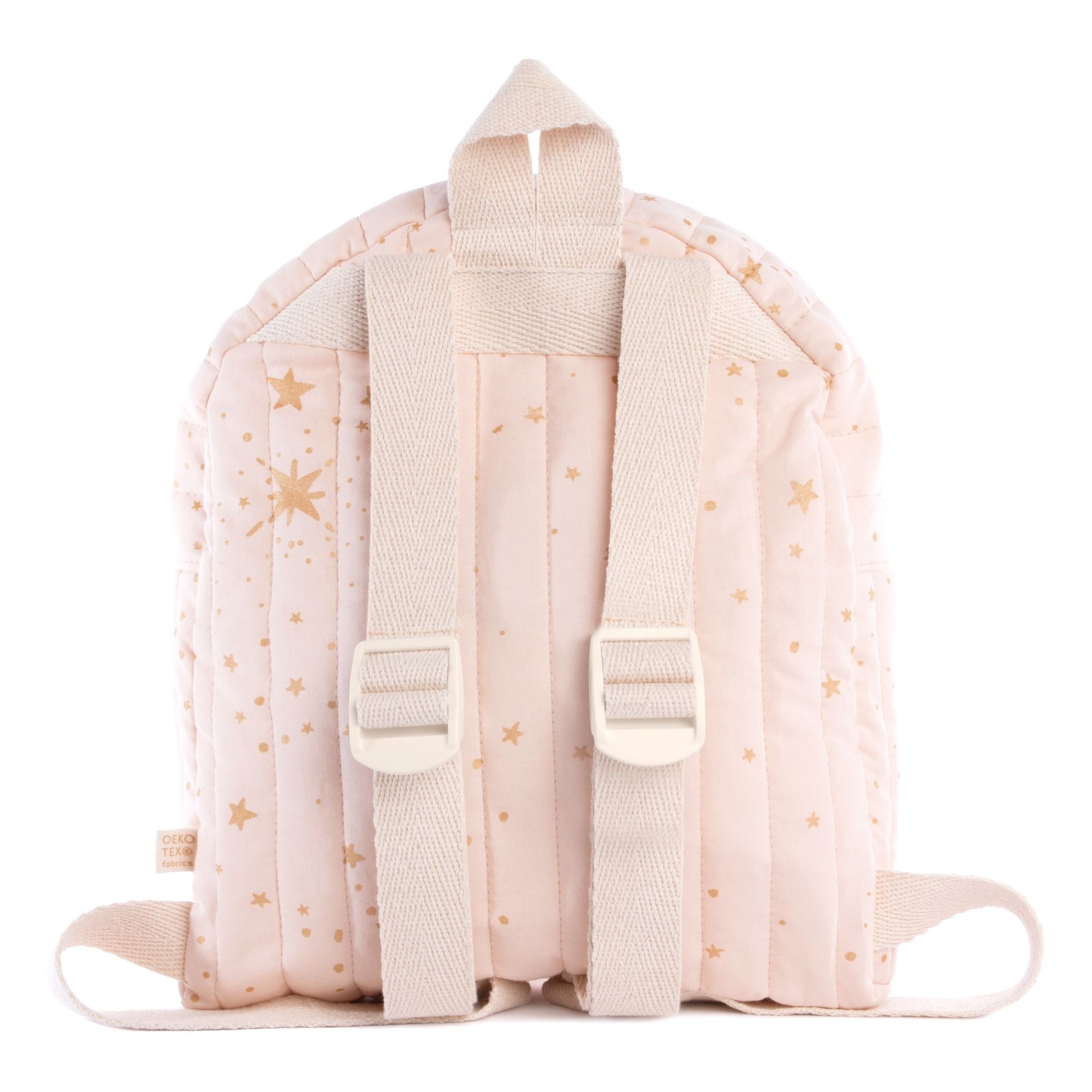 Too Cool Organic Cotton Children's Backpack Powder pink Nobodinoz