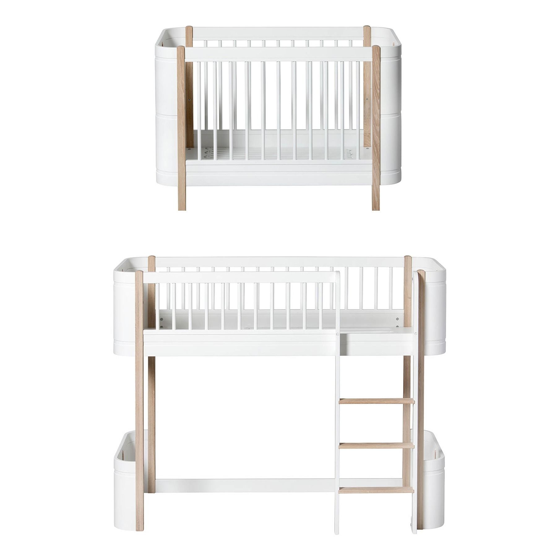 Oliver Furniture - Kit de conversion pour lit Mini+ - Chêne