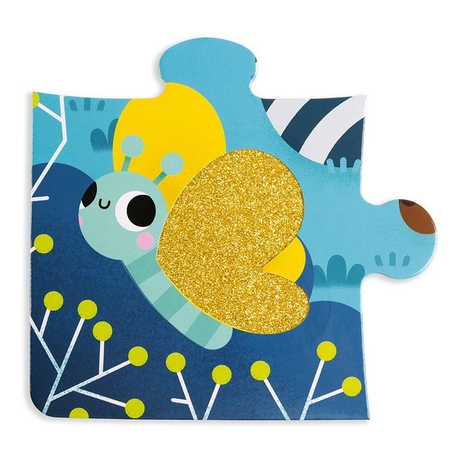 Puzzle tattile Gli animali della foresta - 20 pezzi