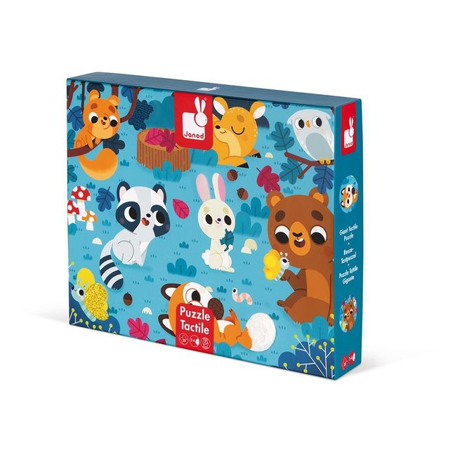 Animals of the Forest Tactile Puzzle, 20 pieces