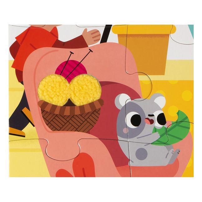 Puzzle tattile gli animali domestici- 20 pezzi
