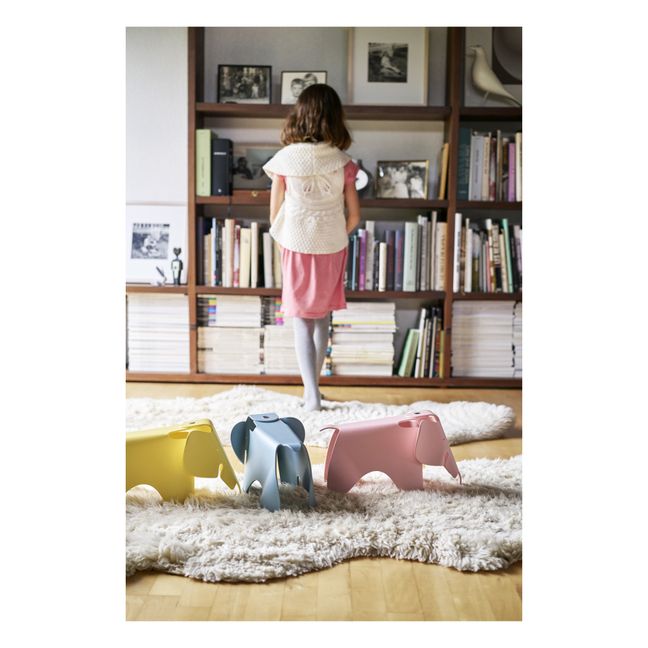 Hocker Eames kleiner Elefant Charles & Ray Eames, 1945 - Limited Editon  | vert palmier
