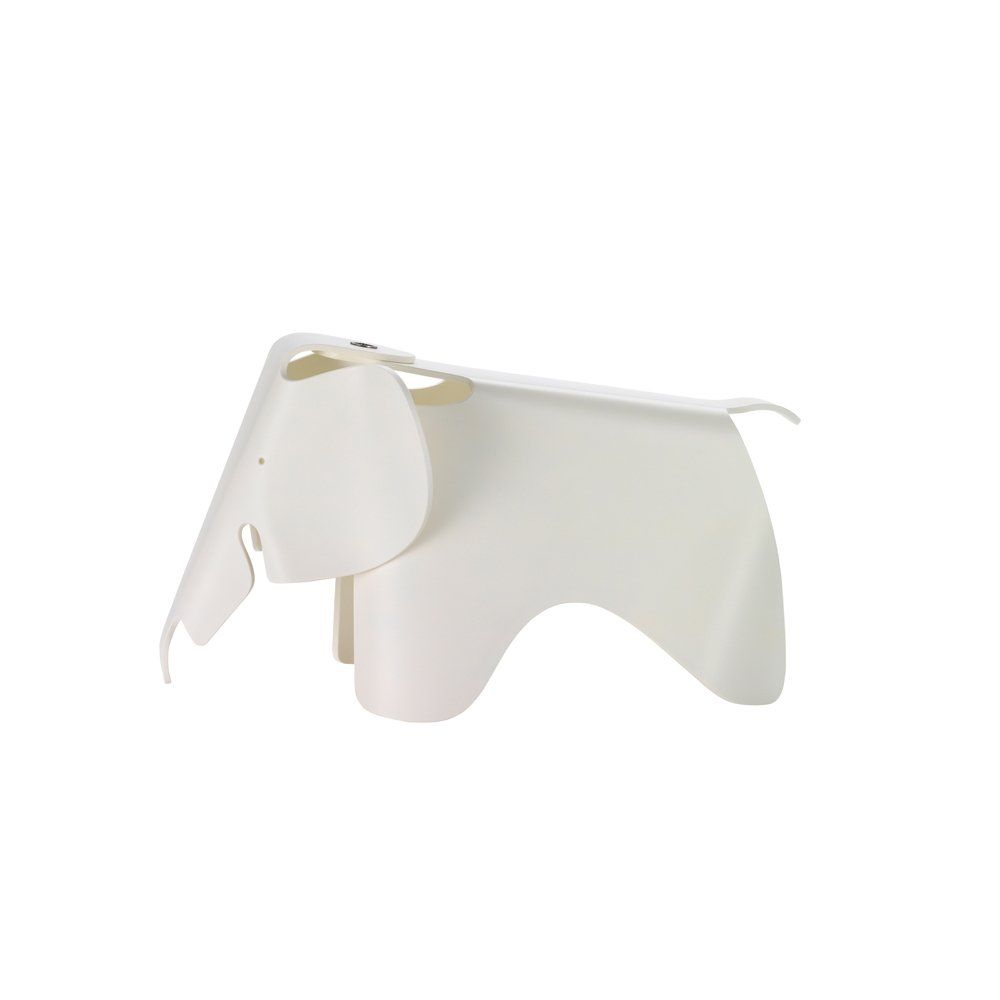 Vitra - Tabouret petit Eléphant - Charles & Ray Eames - Blanc