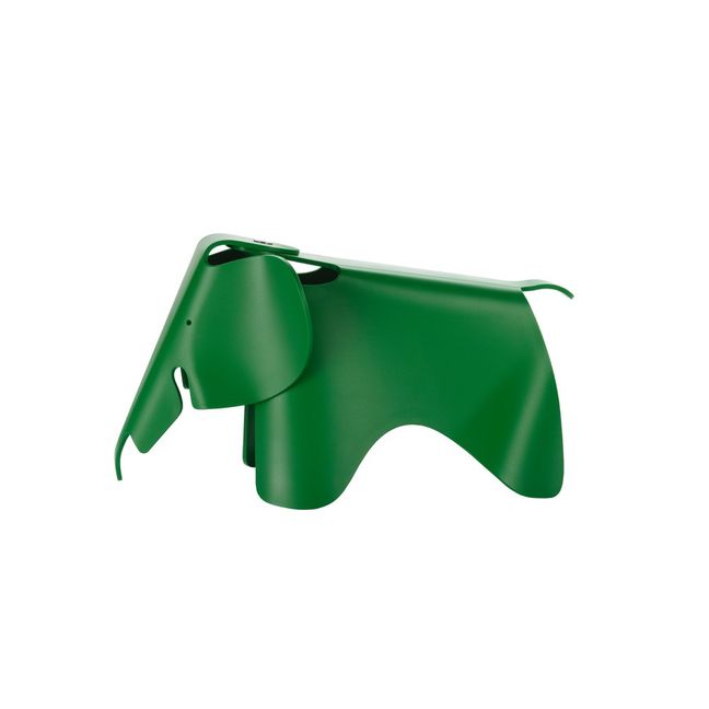 Eames Small Elephant Stool - Charles & Ray Eames, 1945 - Limited Edition vert palmier