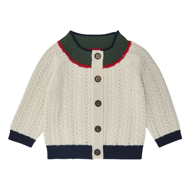 open work cardigan