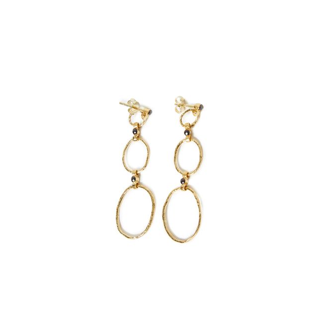 Béa 3 Dot Earrings | Gold