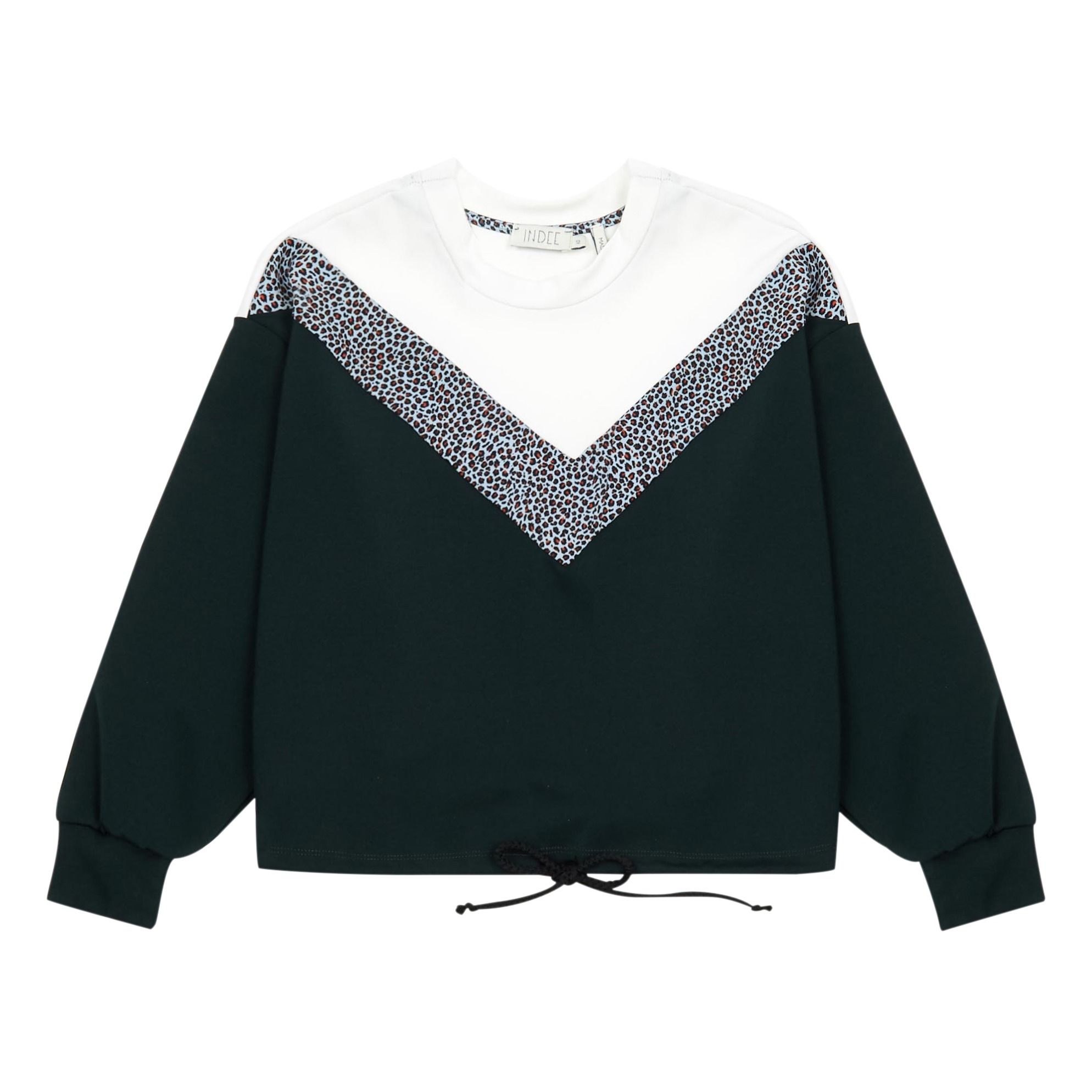 Indee - Sweat Fanta - Fille - Vert foncé