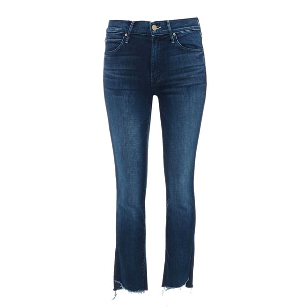 fray ankle jeans