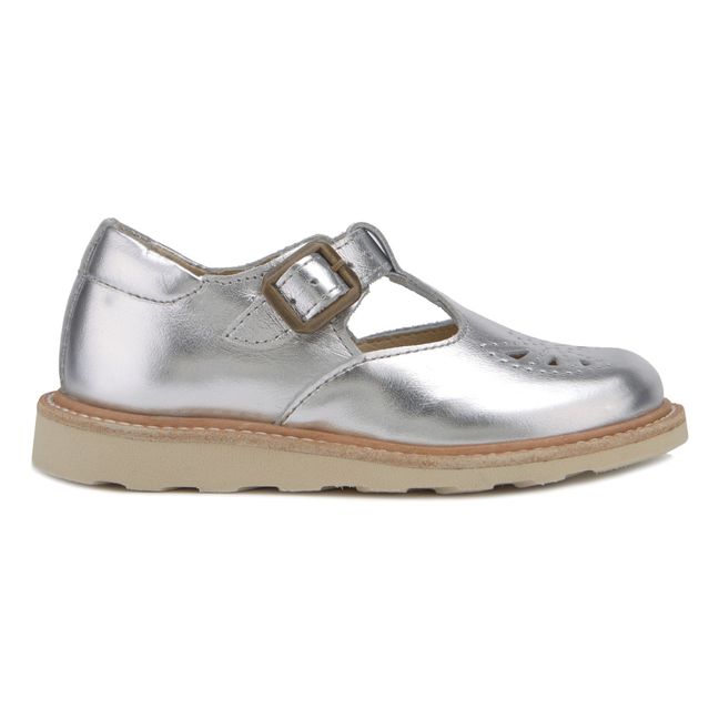 Rosie Mary Jane Shoes Silver