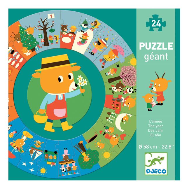 The Four Seasons Giant Puzzle - 24 Pieces 
