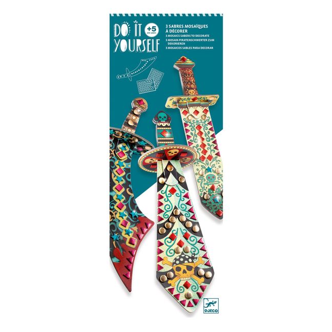 Espadas para decorar como un pirata - Set de 3