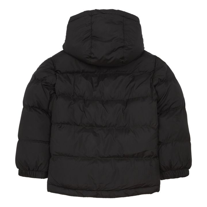 Waterproof Down Jacket with Removable Hood Black Timberland