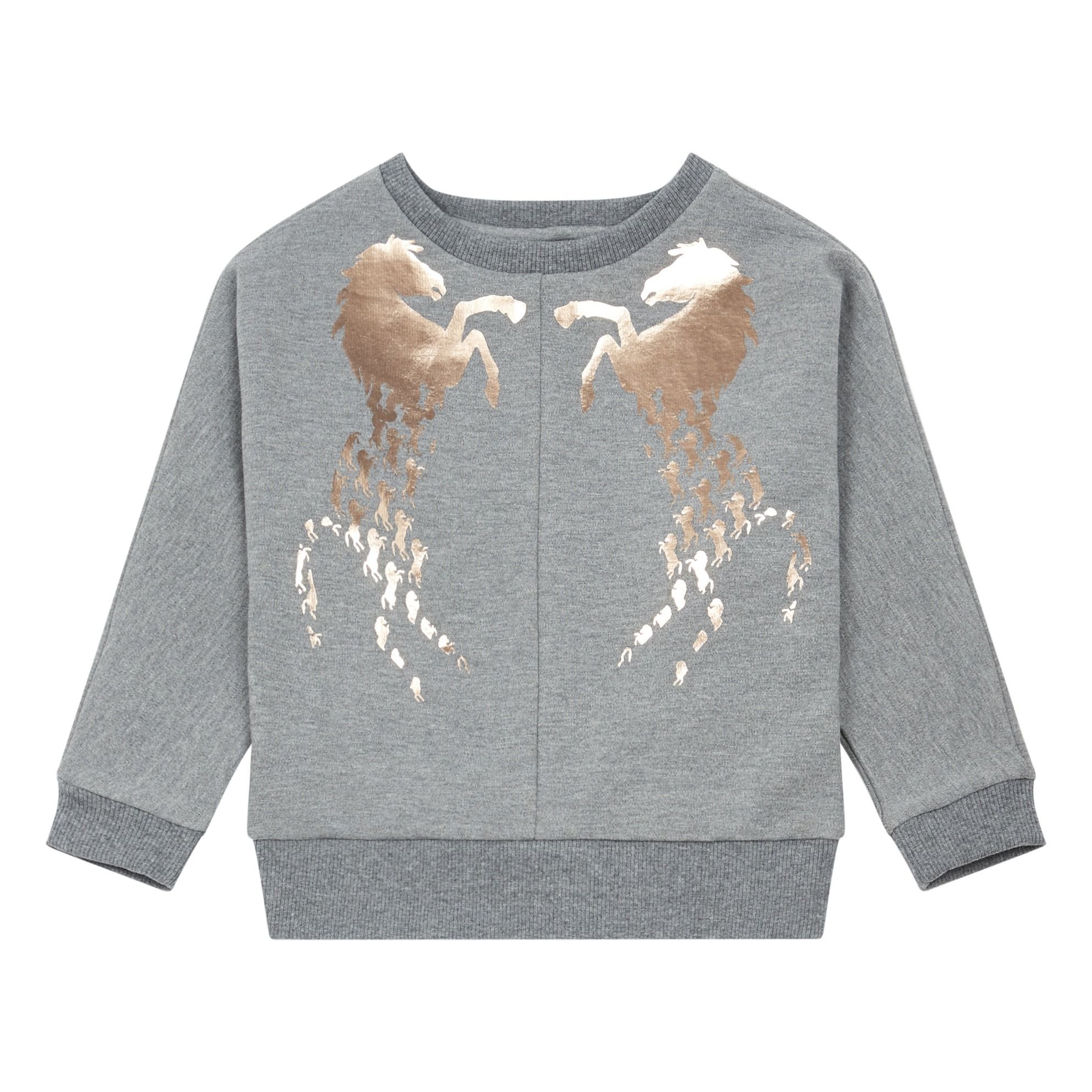 Chloé - Sweat Milano - Fille - Gris