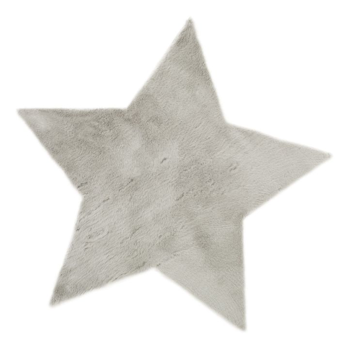 Tapis étoile | Gris clair- Image produit n°0