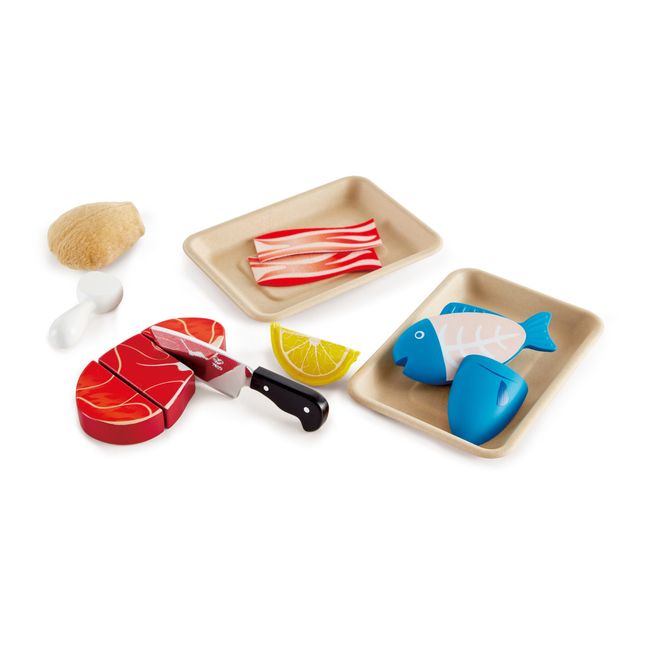 Wooden Fish and Meat Toys