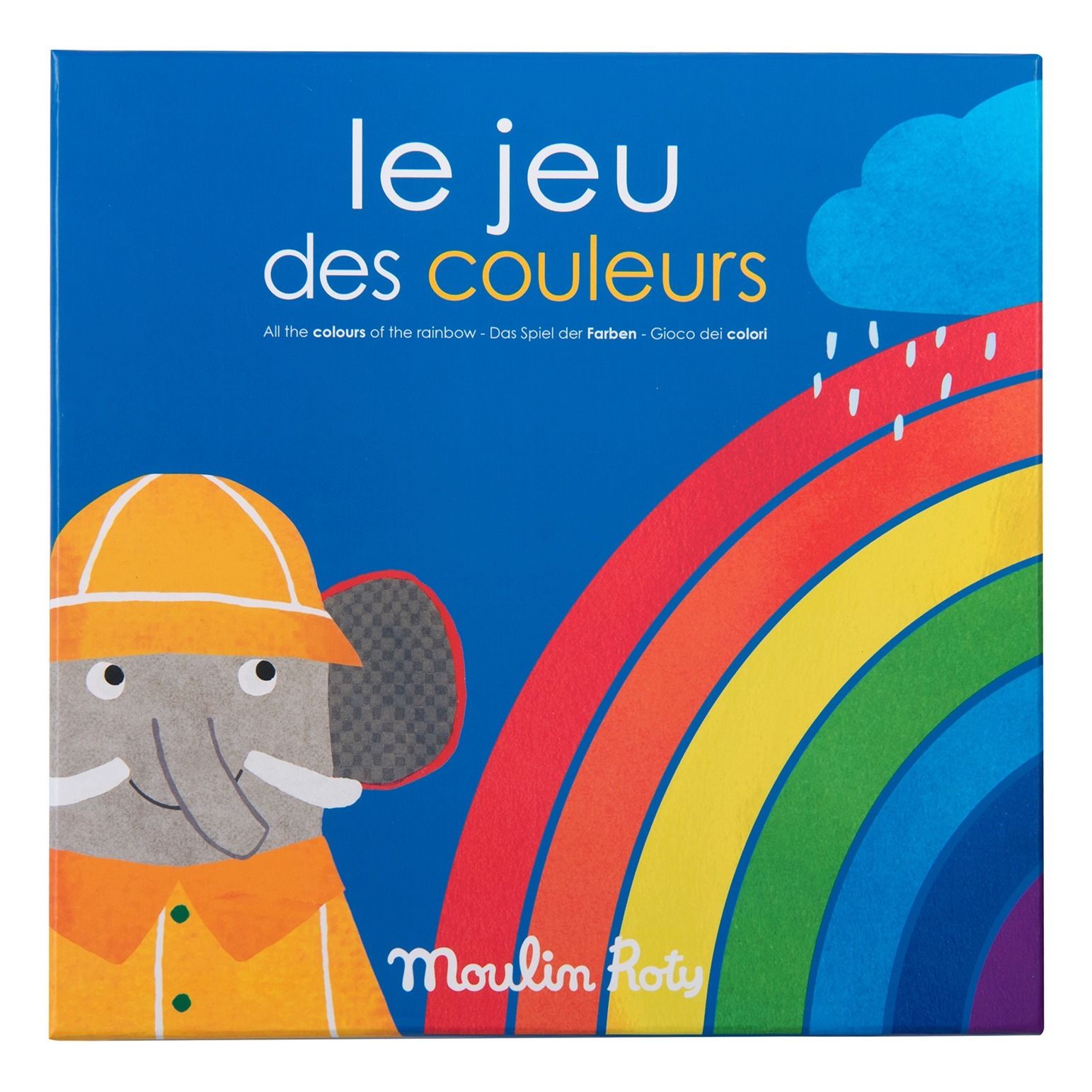 Moulin Roty - Jeu des couleurs Les Popipop - Multicolore
