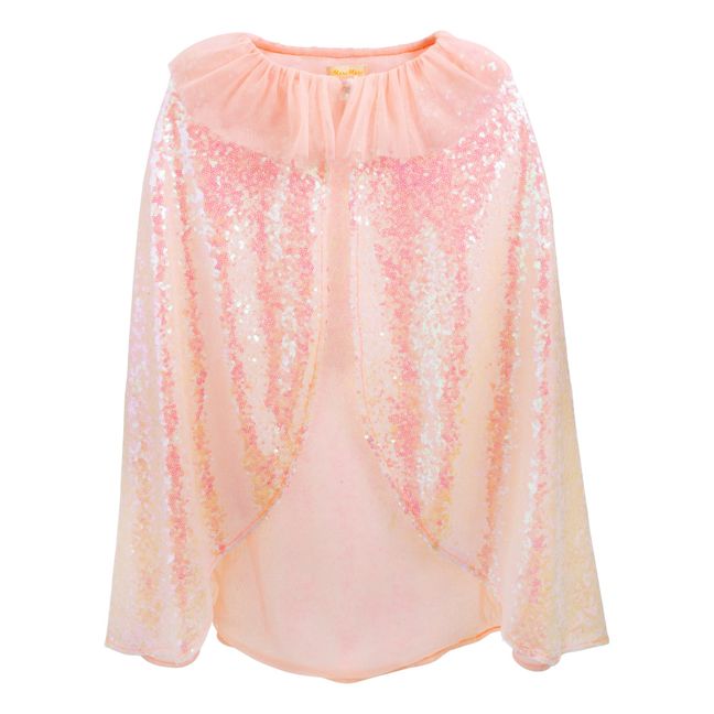 Cape à sequins et sa baquette magique | Rose