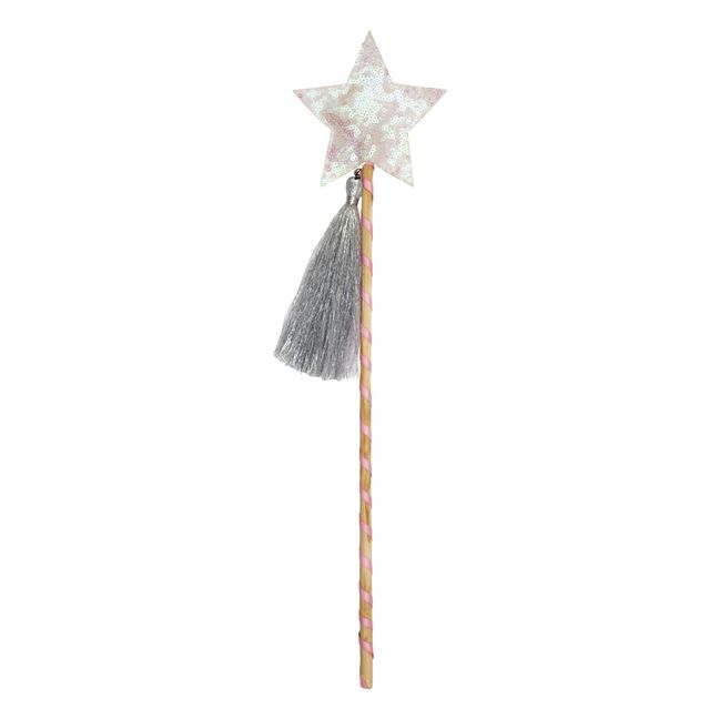  Mantellina paillettes et la sua bacetta magica | Rosa