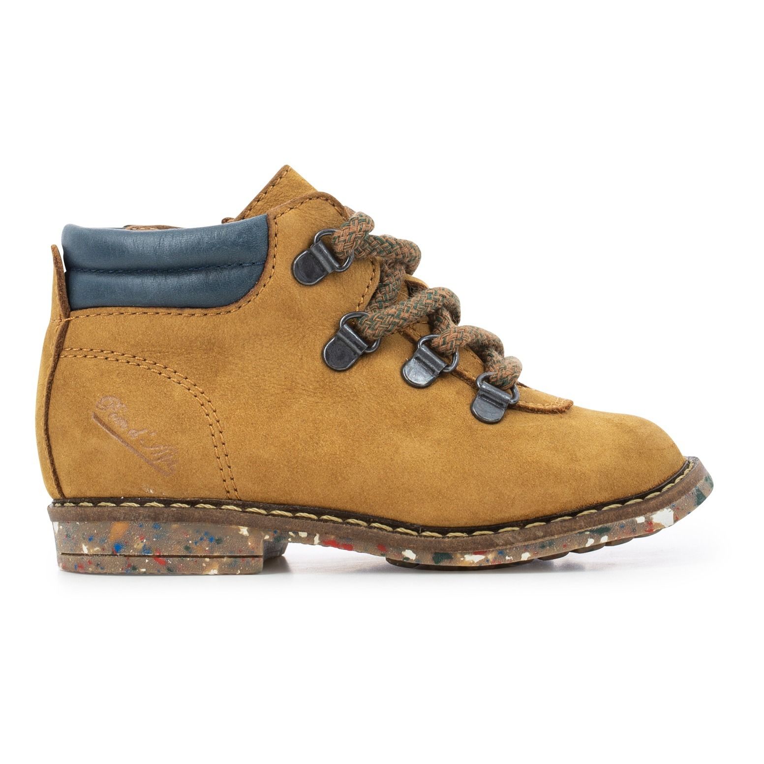 Pom d'Api - Boots Retro Mountain - Garçon - Camel