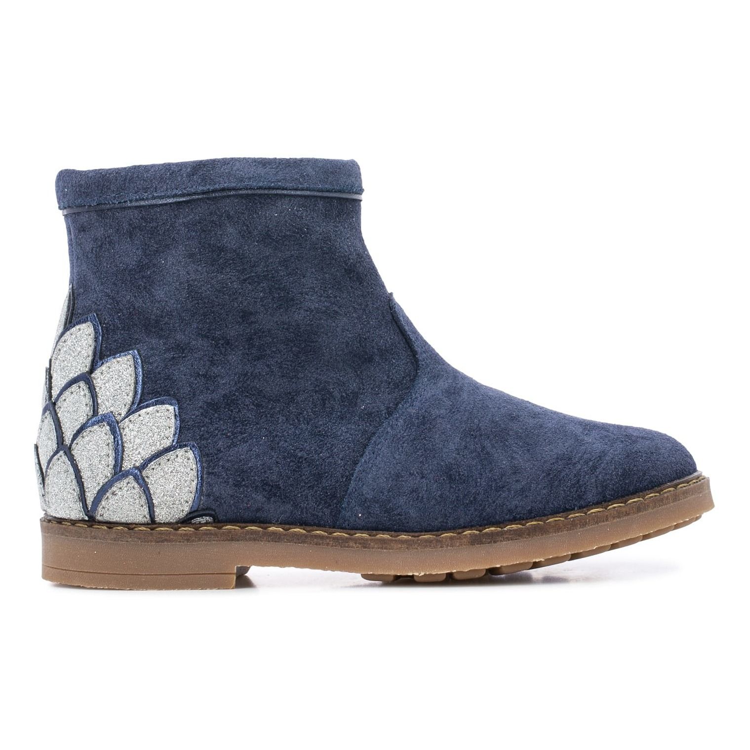 Pom d'Api - Boots Trip Scale - Fille - Bleu marine