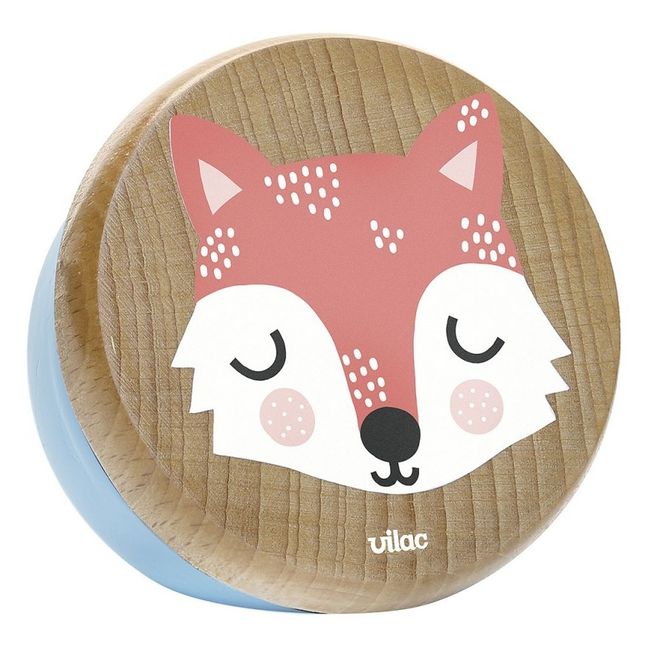 Boîte à musique en bois Renard