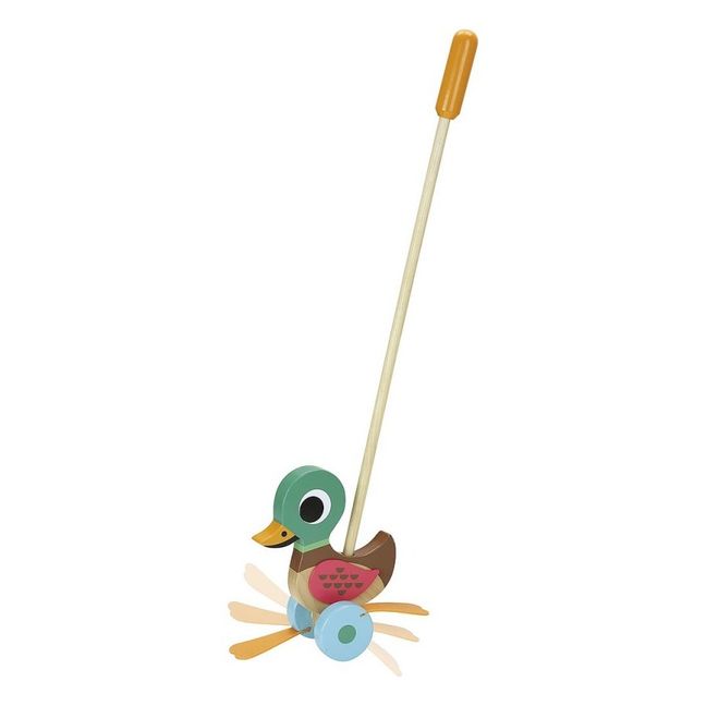 Patito de madera para pasear