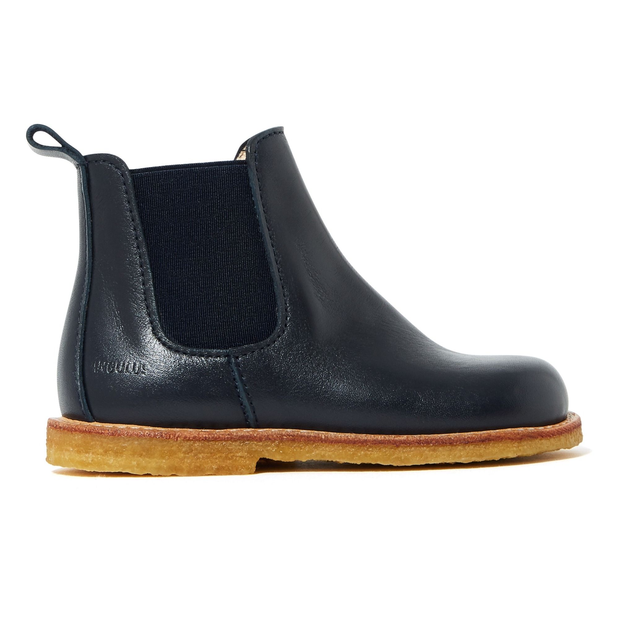 Zipped Chelsea Boots Navy Angulus Baby - Smallable