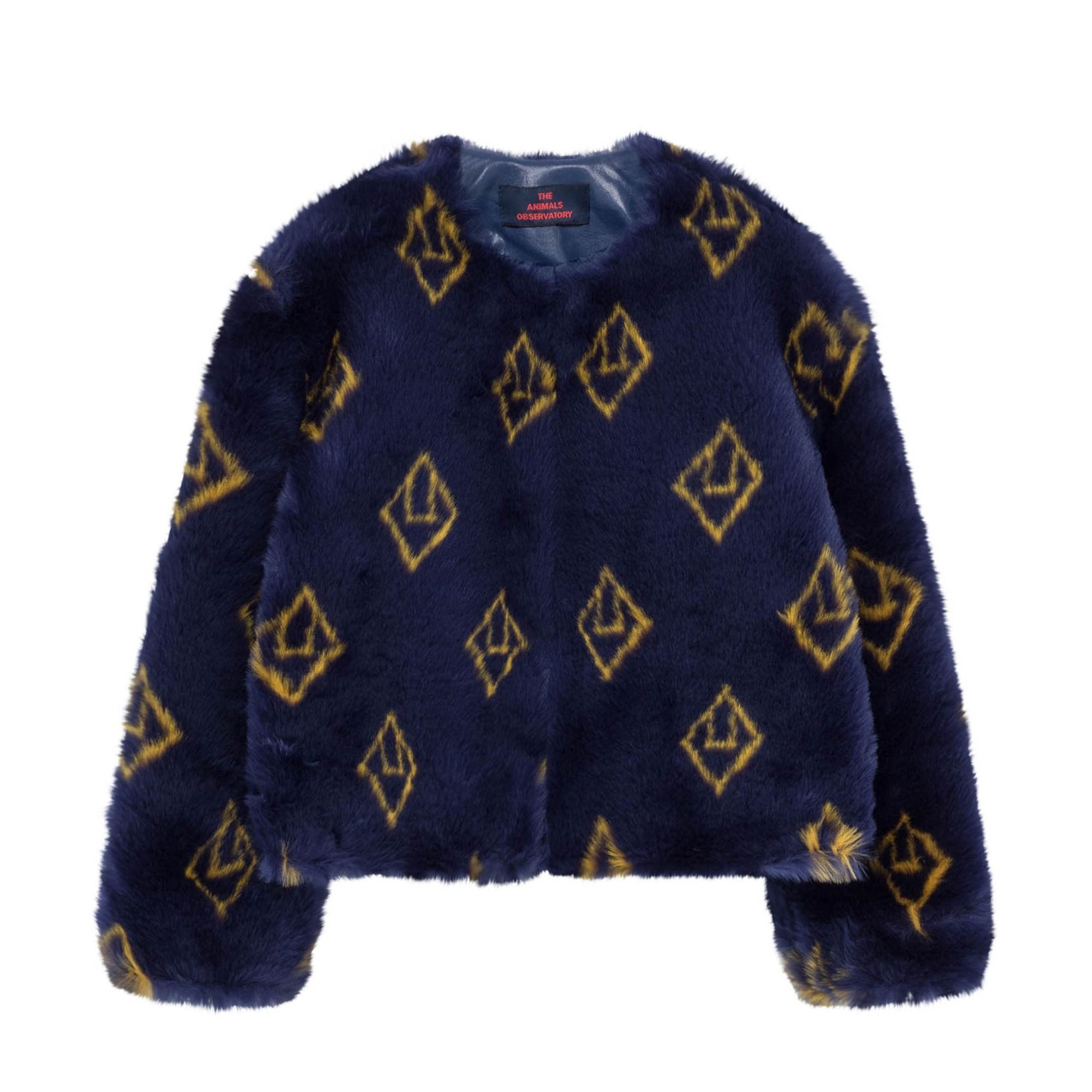 The Animals Observatory - Manteaux Façon Fourrure Shrew - Fille - Bleu marine