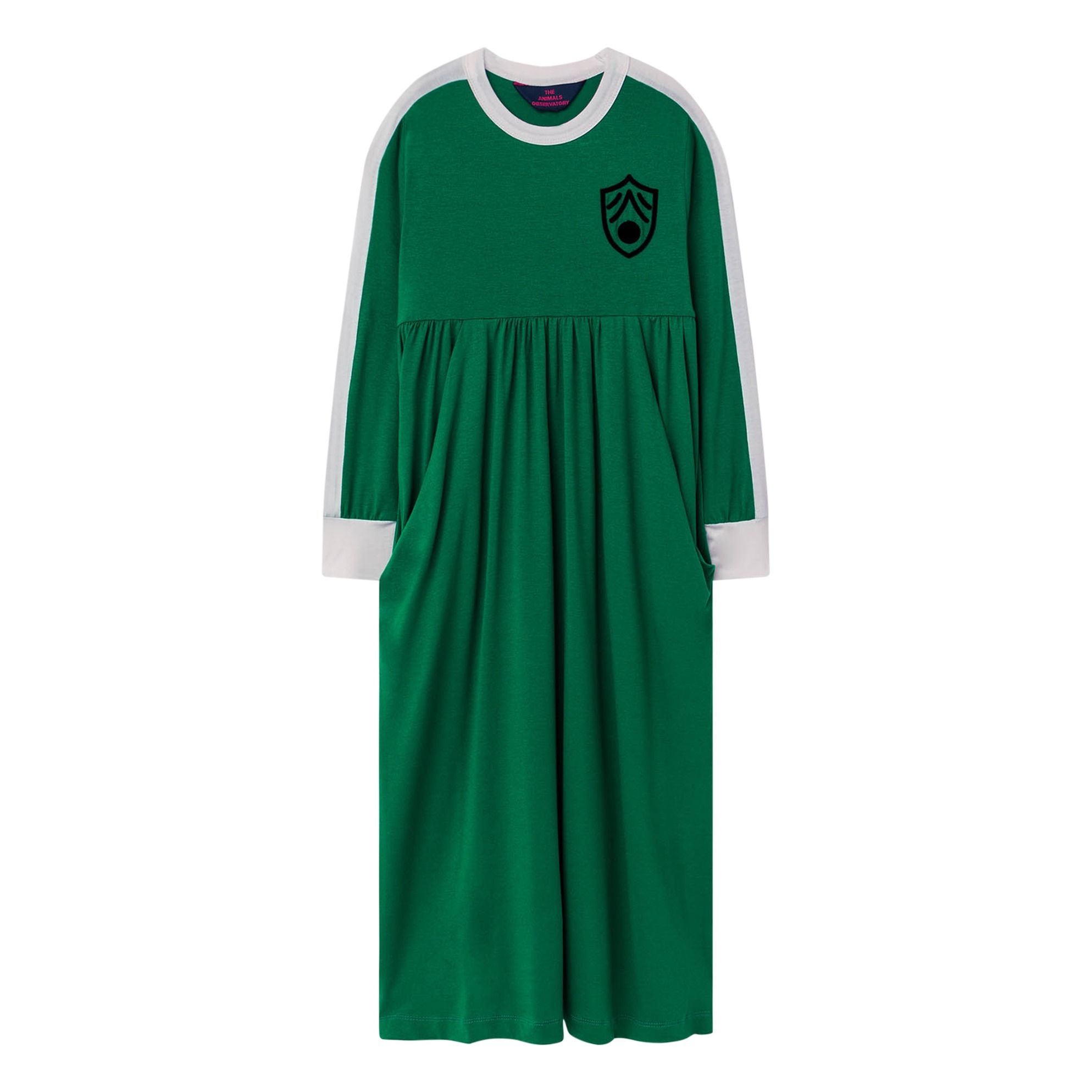 The Animals Observatory - Robe Tencel Cockatoo - Fille - Vert