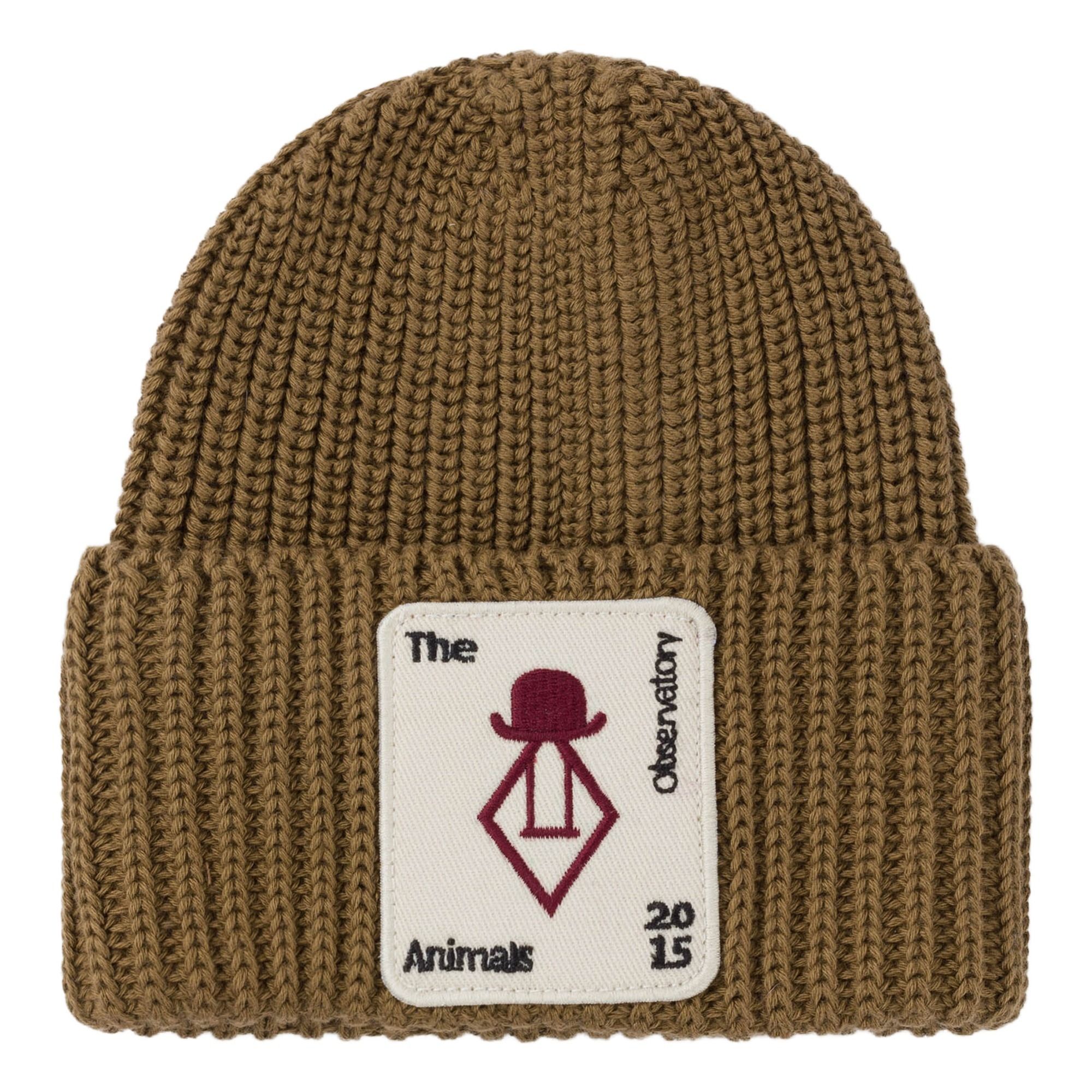 Plain Pony Beanie Hat Brown The Animals 