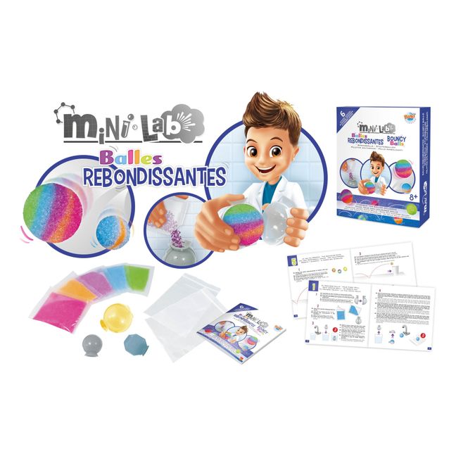 Mini Lab Bouncy Balls Set