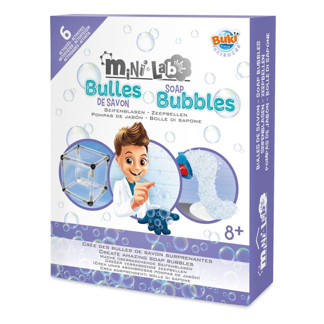 Coffret mini lab bulles de savon