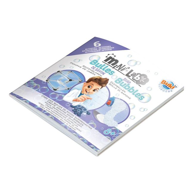 Scatola mini lab bolle di sapone