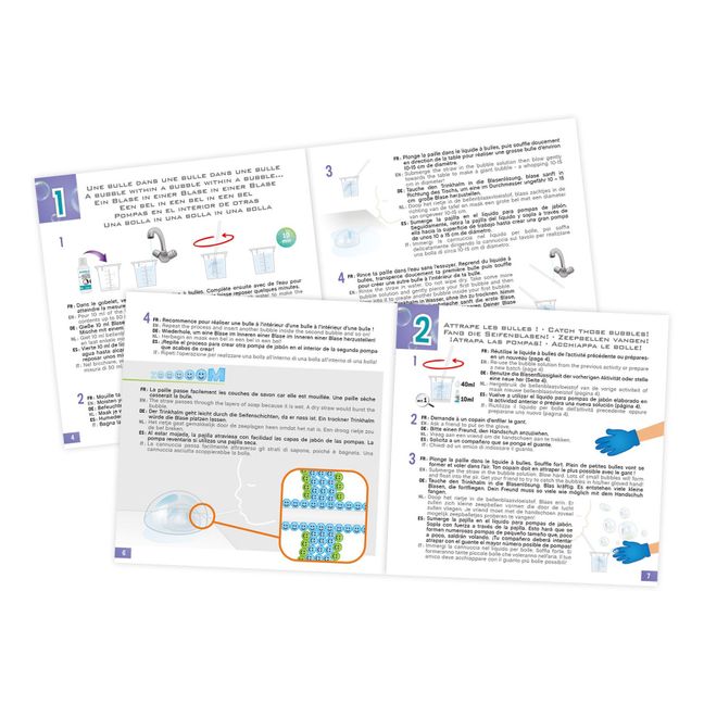 Mini Lab Soap Bubbles Set