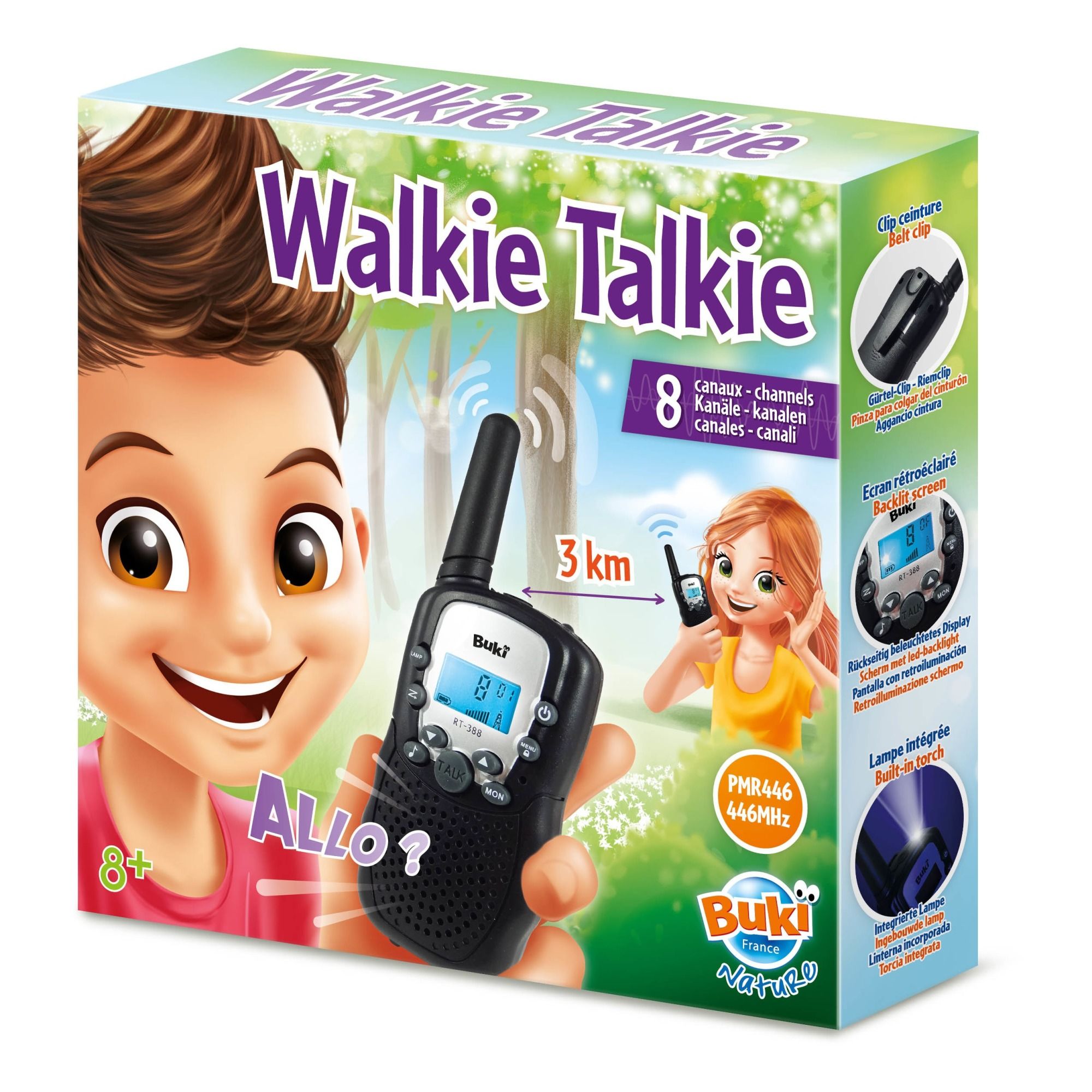 Buki - Walkie Talkie - Multicolore