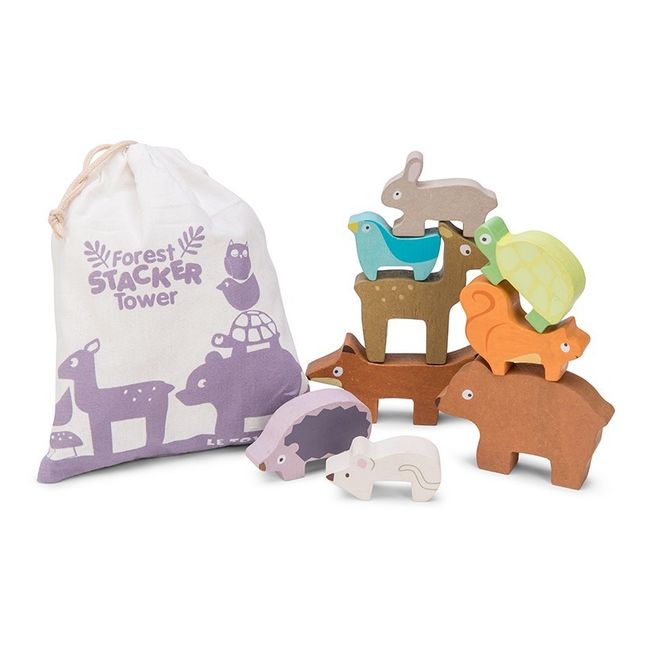Forest Animals Stacking Tower