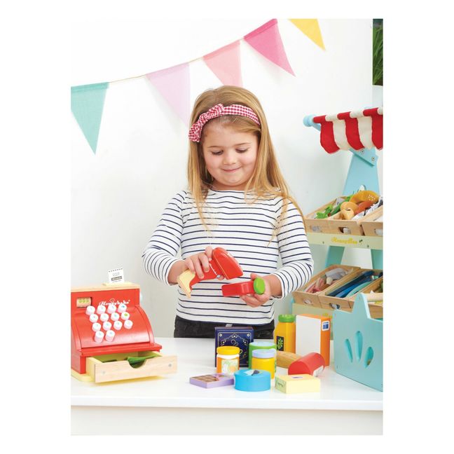 Shopping Basket and Grocery Store Toy Set