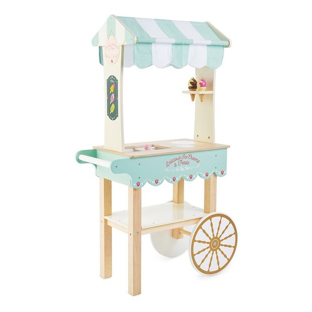 wooden ice cream stand toy