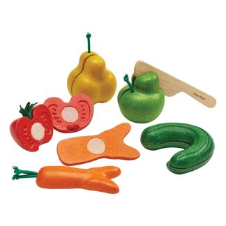 childrens wooden fruit and veg