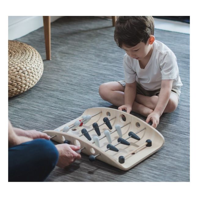 Futbolín de madera para bebés