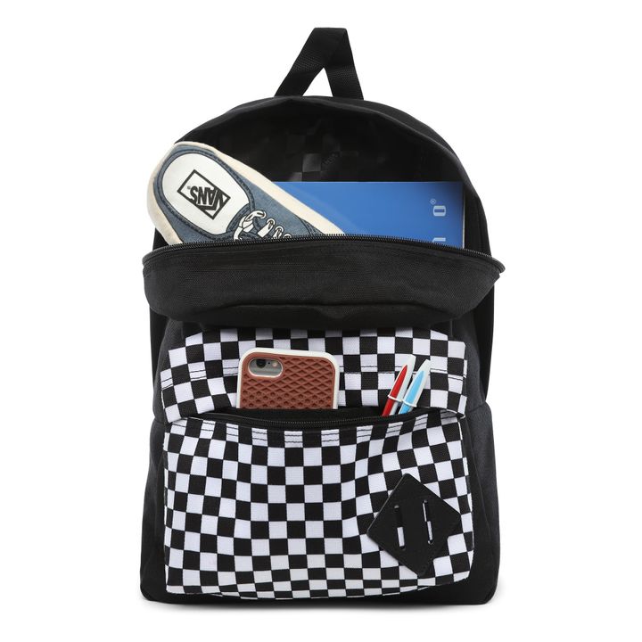 New Skool Tartan Backpack | Black- Product image n°1