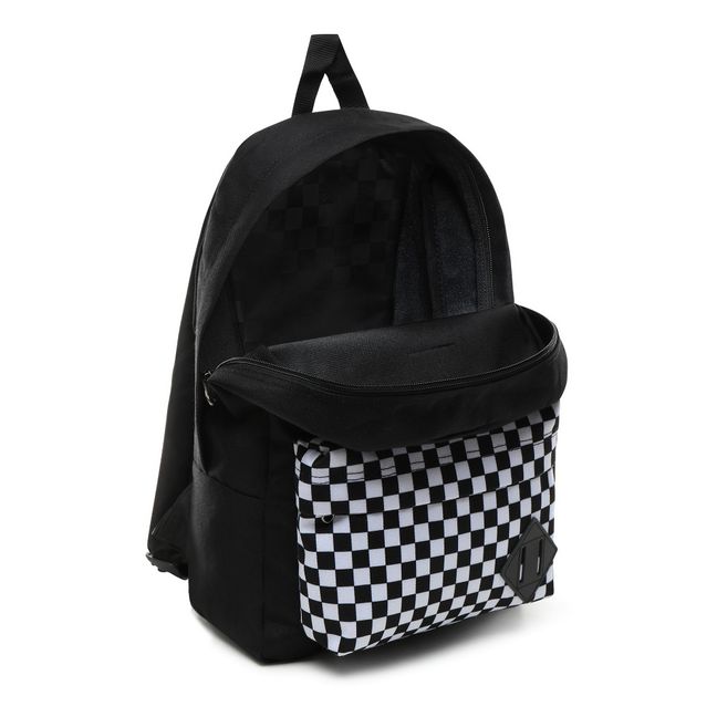 New Skool Tartan Backpack | Black