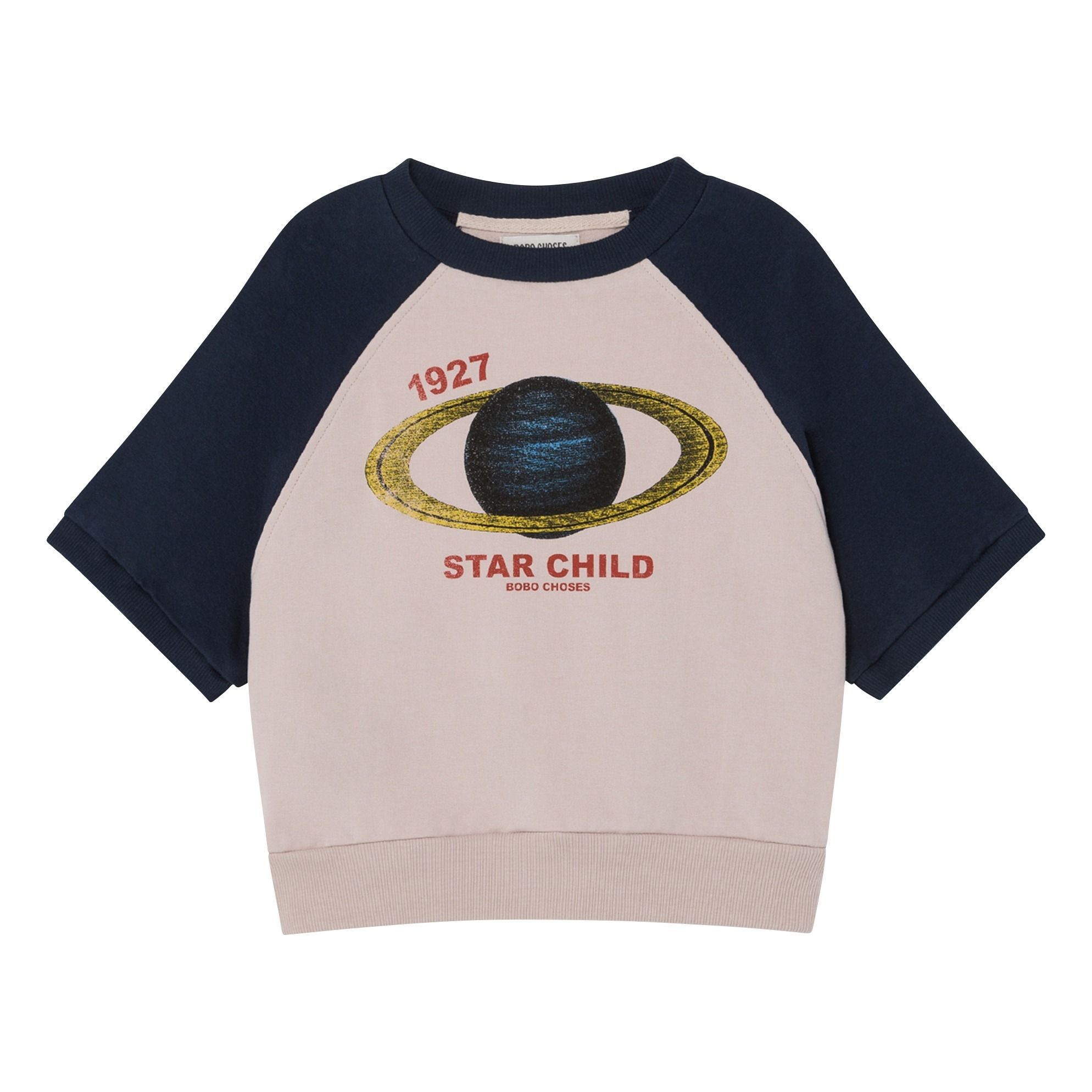 Bobo Choses - Sweat Manches Courtes - Fille - Ecru