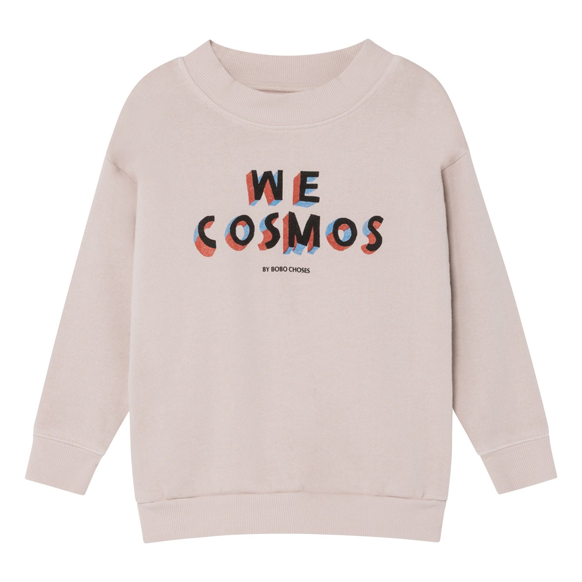Bobo Choses - Sweat Coton Bio We Cosmos - Fille - Ecru